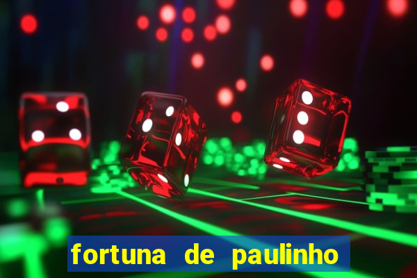 fortuna de paulinho roupa nova